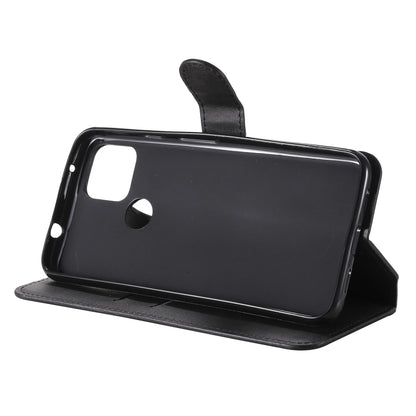 For Google Pixel 5 XL / Pixel 4a 5G Classic Calf Texture PU + TPU Horizontal Flip Leather Case, with Holder & Card Slots & Wallet(Black) - Google Cases by buy2fix | Online Shopping UK | buy2fix