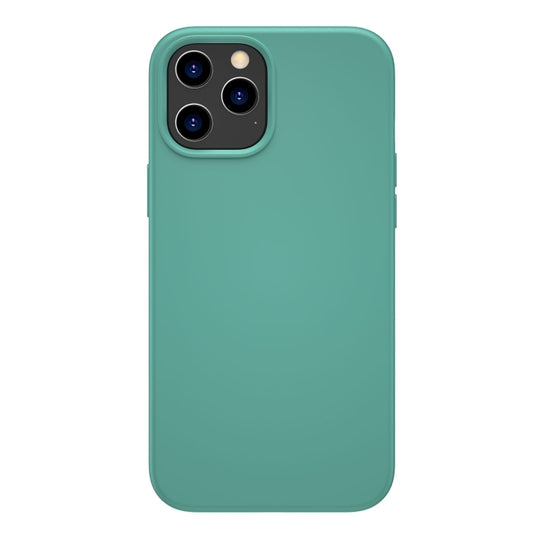 For iPhone 12 / 12 Pro WK WPC-005 iDeal Series Magnetic Liquid Silicone Full Coverage Shockproof Magsafe Case with Magsafe Charging Magnet(Green)