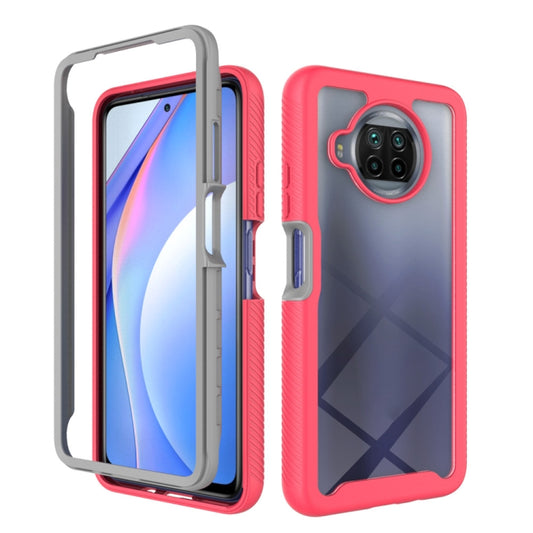 For Xiaomi Mi 10T Lite Starry Sky Solid Color Series Shockproof PC + TPU Protective Case(Red) - Xiaomi Cases by buy2fix | Online Shopping UK | buy2fix