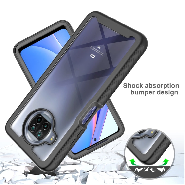 For Xiaomi Mi 10T Lite Starry Sky Solid Color Series Shockproof PC + TPU Protective Case(Red) - Xiaomi Cases by buy2fix | Online Shopping UK | buy2fix