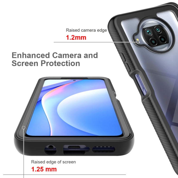 For Xiaomi Mi 10T Lite Starry Sky Solid Color Series Shockproof PC + TPU Protective Case(Red) - Xiaomi Cases by buy2fix | Online Shopping UK | buy2fix