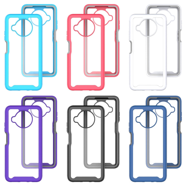 For Xiaomi Mi 10T Lite Starry Sky Solid Color Series Shockproof PC + TPU Protective Case(Red) - Xiaomi Cases by buy2fix | Online Shopping UK | buy2fix