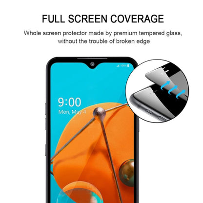 For  LG K51 Full Glue Full Screen Tempered Glass Film - LG Tempered Glass by buy2fix | Online Shopping UK | buy2fix