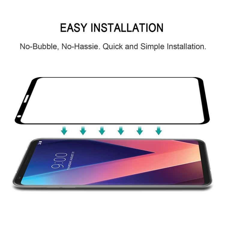 For LG V30 Full Glue Full Screen Tempered Glass Film - LG Tempered Glass by buy2fix | Online Shopping UK | buy2fix