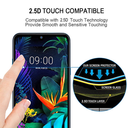 For LG K50 25 PCS Full Glue Full Screen Tempered Glass Film - LG Tempered Glass by buy2fix | Online Shopping UK | buy2fix