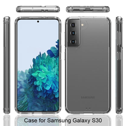 For Samsung Galaxy S21 5G Shockproof Scratchproof TPU + Acrylic Protective Case(Transparent) - Galaxy S21 5G Cases by buy2fix | Online Shopping UK | buy2fix