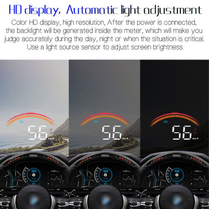 M11 Car OBD2 + GPS Mode Head-up Display HUD Overspeed / Speed / Water Temperature Alarm by buy2fix