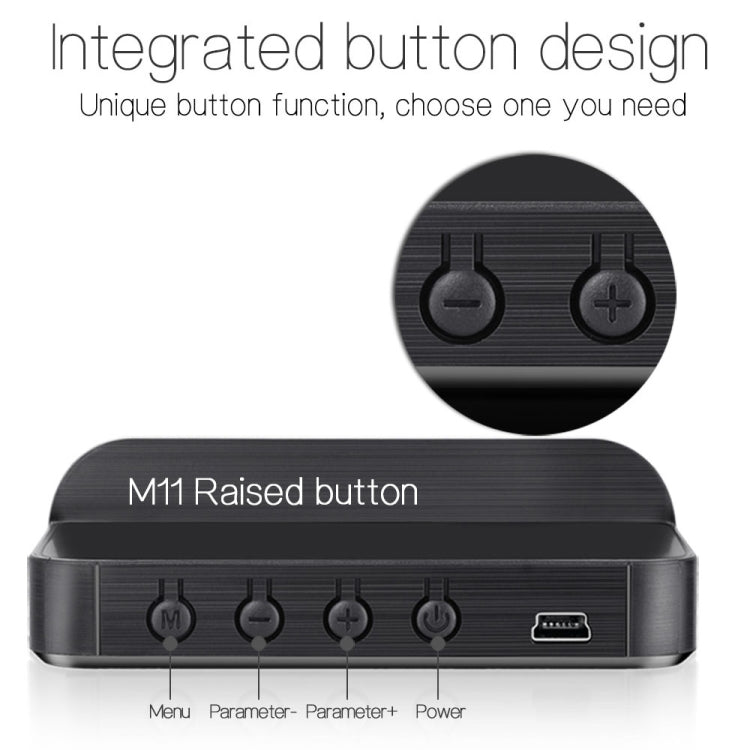 M11 Car OBD2 + GPS Mode Head-up Display HUD Overspeed / Speed / Water Temperature Alarm by buy2fix