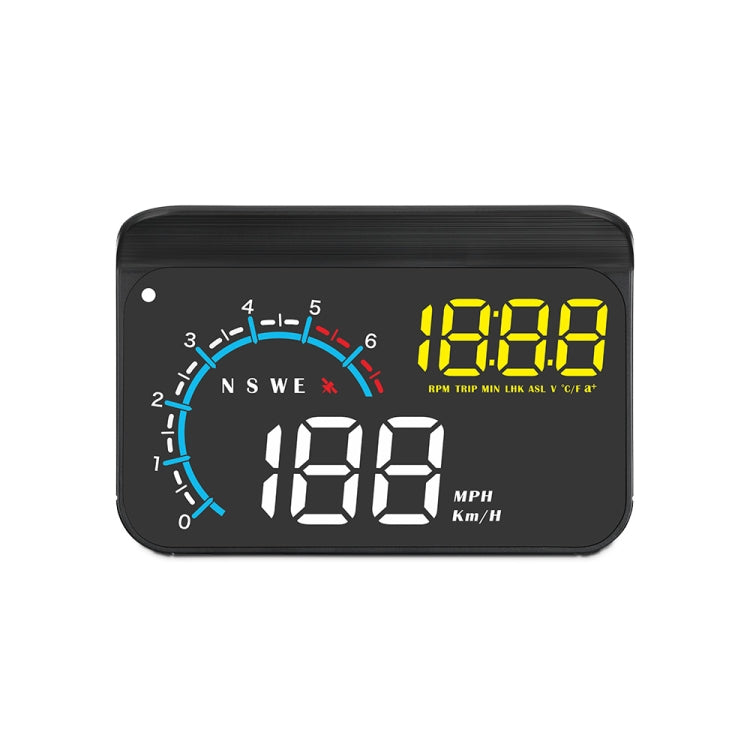 M12 OBD2 + GPS Mode Car Head-up Display HUD Overspeed / Speed / Water Temperature / Low Voltage / Fault Alarm by buy2fix