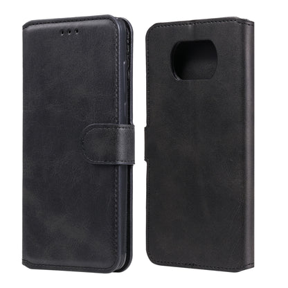 For Xiaomi Poco X3 NFC Classic Calf Texture PU + TPU Horizontal Flip Leather Case, with Holder & Card Slots & Wallet(Black) - Xiaomi Cases by buy2fix | Online Shopping UK | buy2fix