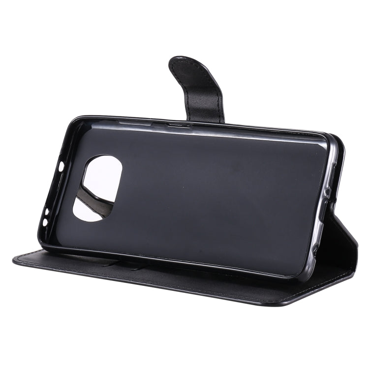 For Xiaomi Poco X3 NFC Classic Calf Texture PU + TPU Horizontal Flip Leather Case, with Holder & Card Slots & Wallet(Black) - Xiaomi Cases by buy2fix | Online Shopping UK | buy2fix