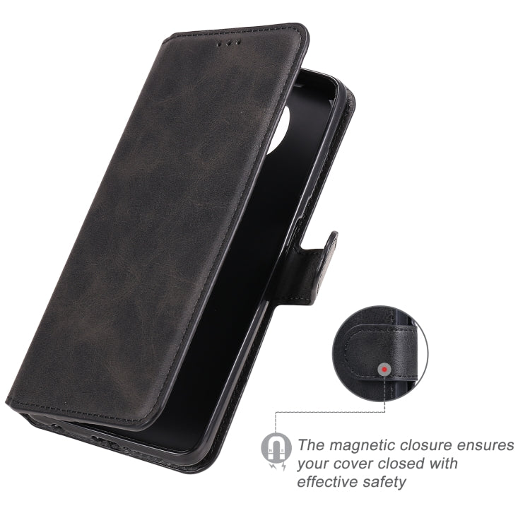 For Xiaomi Poco X3 NFC Classic Calf Texture PU + TPU Horizontal Flip Leather Case, with Holder & Card Slots & Wallet(Black) - Xiaomi Cases by buy2fix | Online Shopping UK | buy2fix