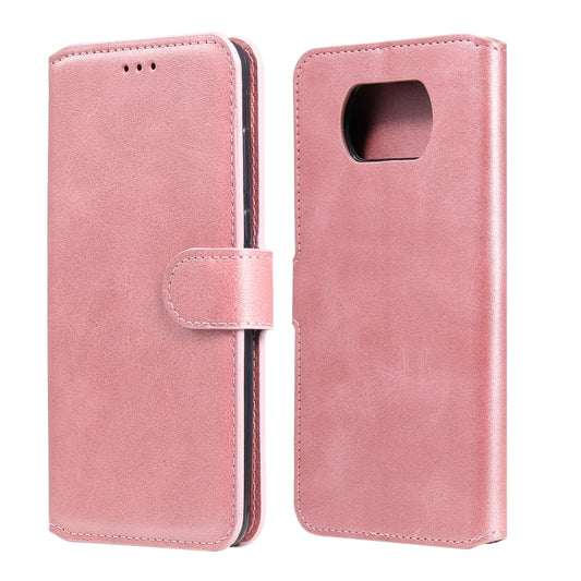For Xiaomi Poco X3 NFC Classic Calf Texture PU + TPU Horizontal Flip Leather Case, with Holder & Card Slots & Wallet(Rose Gold) - Xiaomi Cases by buy2fix | Online Shopping UK | buy2fix