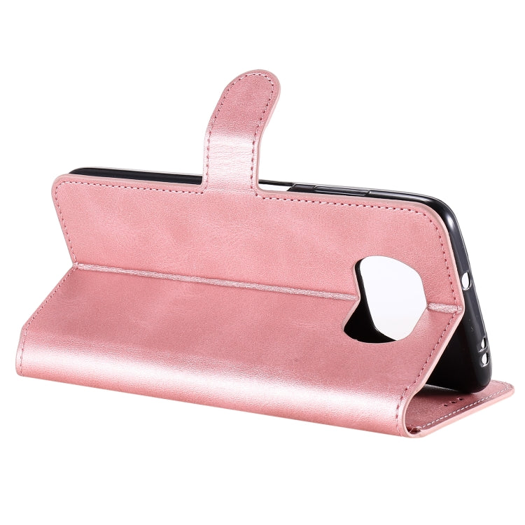 For Xiaomi Poco X3 NFC Classic Calf Texture PU + TPU Horizontal Flip Leather Case, with Holder & Card Slots & Wallet(Rose Gold) - Xiaomi Cases by buy2fix | Online Shopping UK | buy2fix
