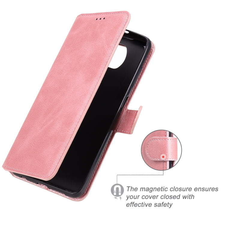 For Xiaomi Poco X3 NFC Classic Calf Texture PU + TPU Horizontal Flip Leather Case, with Holder & Card Slots & Wallet(Rose Gold) - Xiaomi Cases by buy2fix | Online Shopping UK | buy2fix