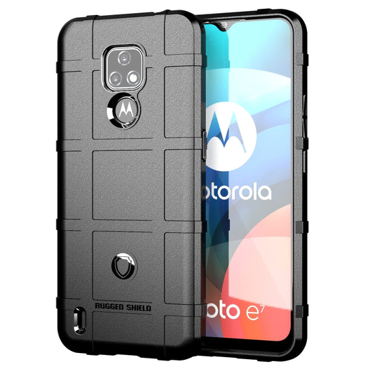 For Motorola Moto E7 2020 Full Coverage Shockproof TPU Case(Black) - Motorola Cases by buy2fix | Online Shopping UK | buy2fix