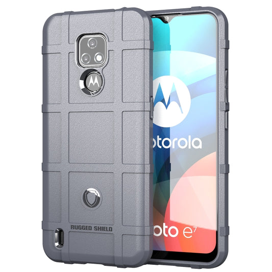 For Motorola Moto E7 2020 Full Coverage Shockproof TPU Case(Grey) - Motorola Cases by buy2fix | Online Shopping UK | buy2fix
