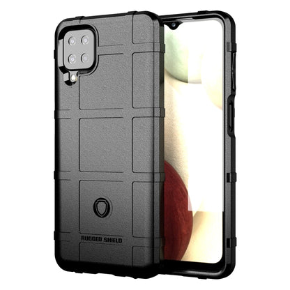 For Samsung Galaxy M12 Full Coverage Shockproof TPU Case(Black) by buy2fix