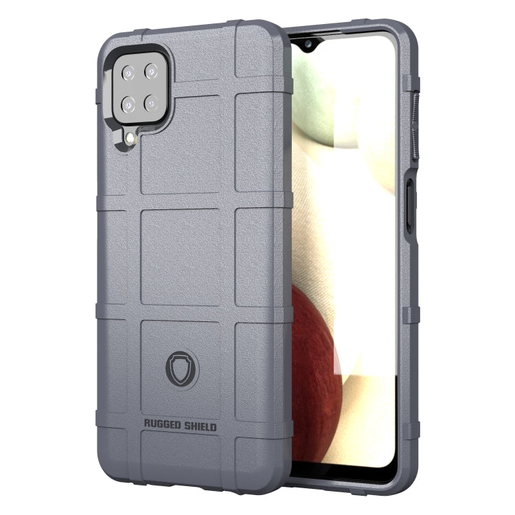 For Samsung Galaxy M12 Full Coverage Shockproof TPU Case(Grey) by buy2fix