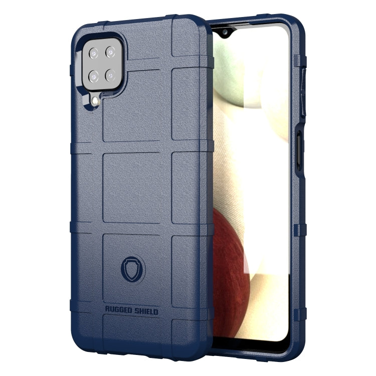 For Samsung Galaxy M12 Full Coverage Shockproof TPU Case(Blue) by buy2fix