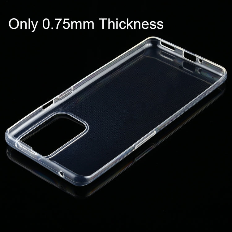 For OnePlus 9 0.75mm Ultra-thin Transparent TPU Soft Protective Case - OnePlus Cases by buy2fix | Online Shopping UK | buy2fix