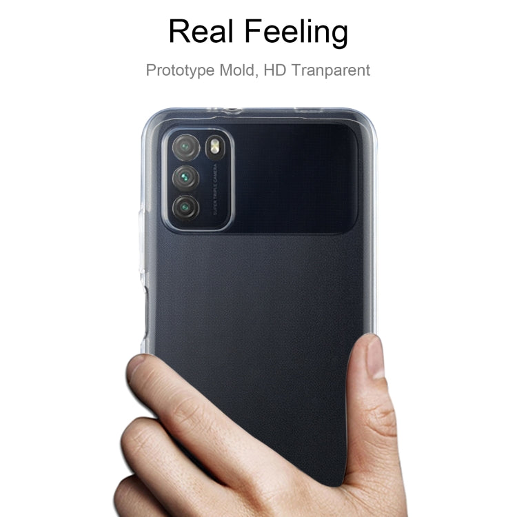 For Xiaomi Poco M3 0.75mm Ultra-thin Transparent TPU Soft Protective Case - Xiaomi Cases by buy2fix | Online Shopping UK | buy2fix