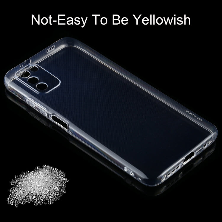 For Xiaomi Poco M3 0.75mm Ultra-thin Transparent TPU Soft Protective Case - Xiaomi Cases by buy2fix | Online Shopping UK | buy2fix
