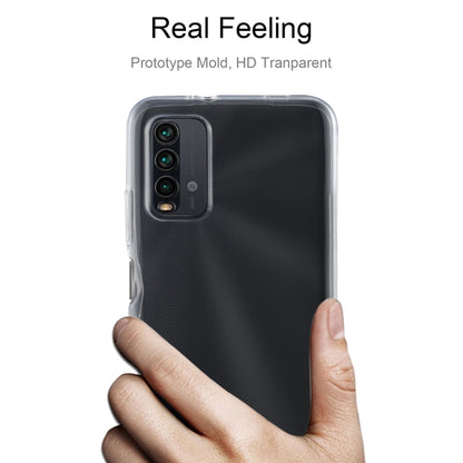 For Xiaomi Redmi Note 9 4G 0.75mm Ultra-thin Transparent TPU Soft Protective Case - Xiaomi Cases by buy2fix | Online Shopping UK | buy2fix