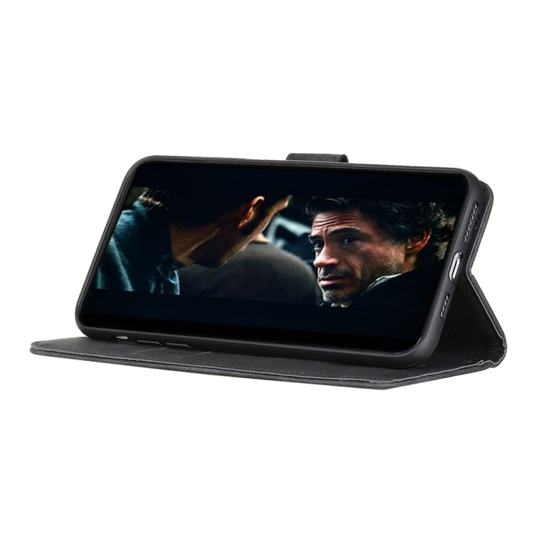 For Xiaomi Poco M3 KHAZNEH Retro Texture PU + TPU Horizontal Flip Leather Case with Holder & Card Slots & Wallet(Black) - Xiaomi Cases by buy2fix | Online Shopping UK | buy2fix