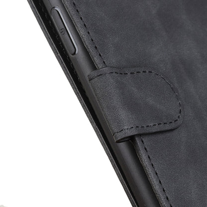 For Xiaomi Poco M3 KHAZNEH Retro Texture PU + TPU Horizontal Flip Leather Case with Holder & Card Slots & Wallet(Black) - Xiaomi Cases by buy2fix | Online Shopping UK | buy2fix