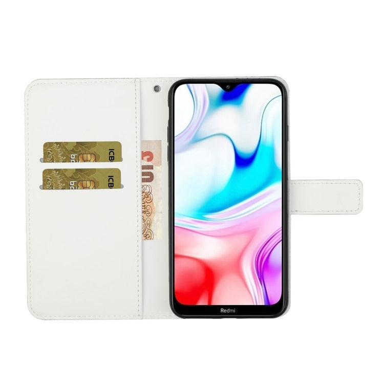 For Xiaomi Redmi 9C Ethnic Style Embossed Pattern Horizontal Flip Leather Case with Holder & Card Slots & Wallet & Lanyard(White) - Xiaomi Cases by buy2fix | Online Shopping UK | buy2fix