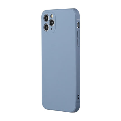 For iPhone 11 Pro Straight Edge Solid Color TPU Shockproof Case (Lavender Grey) - iPhone 11 Pro Cases by buy2fix | Online Shopping UK | buy2fix