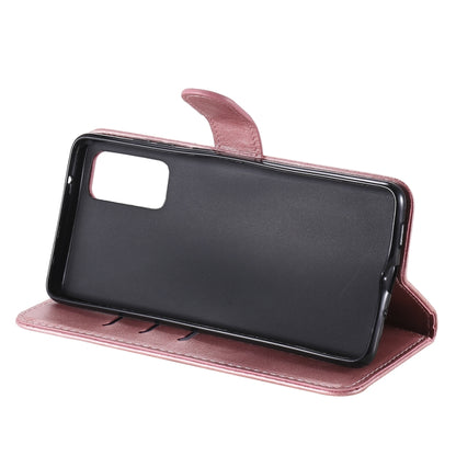 For Samsung Galaxy S20 FE Fashion Calf Texture Zipper Horizontal Flip Leather Case with Stand & Card Slots & Wallet Function(Rose Gold) by buy2fix