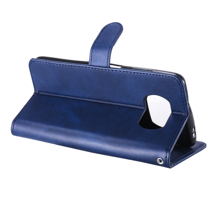 For Xiaomi Poco X3 NFC Fashion Calf Texture Zipper Horizontal Flip Leather Case with Stand & Card Slots & Wallet Function(Blue) - Xiaomi Cases by buy2fix | Online Shopping UK | buy2fix