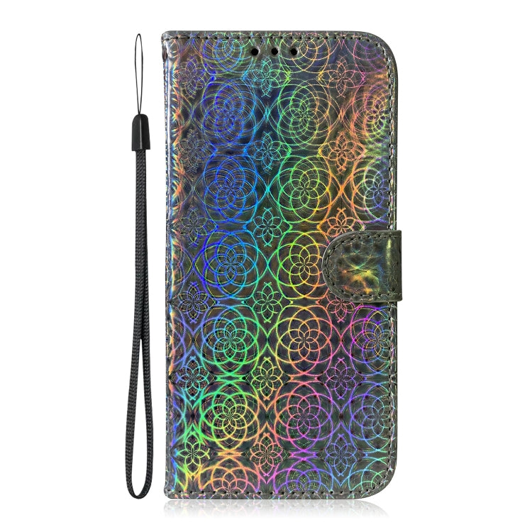 For Huawei Mate 20 Pro Solid Color Colorful Magnetic Buckle Horizontal Flip PU Leather Case with Holder & Card Slots & Wallet & Lanyard(Silver) - Huawei Cases by buy2fix | Online Shopping UK | buy2fix