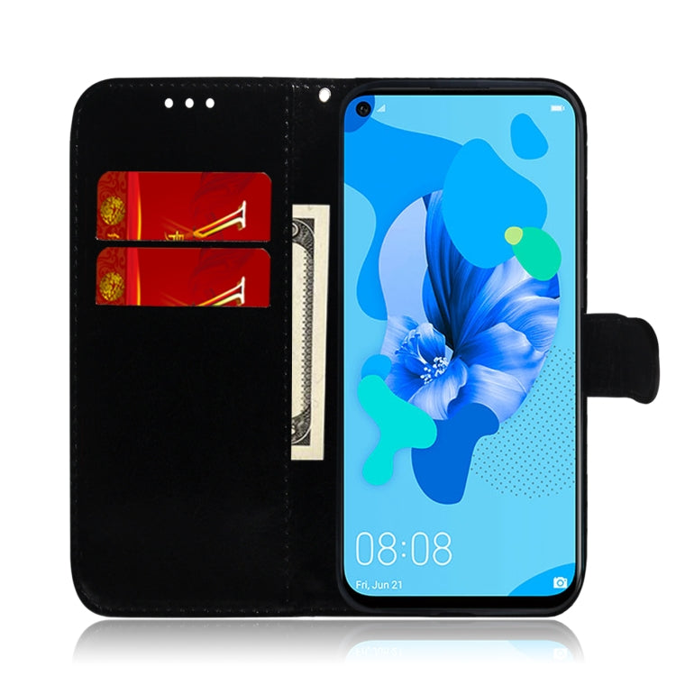 For Huawei P20 Lite 2019 / Nova 5i Solid Color Colorful Magnetic Buckle Horizontal Flip PU Leather Case with Holder & Card Slots & Wallet & Lanyard(Purple) - Huawei Cases by buy2fix | Online Shopping UK | buy2fix