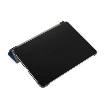 3-folding Skin Texture Horizontal Flip TPU + PU Leather Case with Holder For iPad Air 11 2024 / 2022 / 2020 10.9 (Black) - iPad Air (2022) / (2020) 10.9 Cases by buy2fix | Online Shopping UK | buy2fix