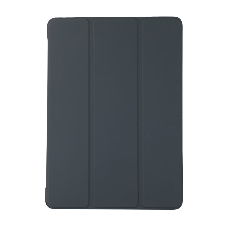 3-folding Skin Texture Horizontal Flip TPU + PU Leather Case with Holder For iPad 9.7 (2018) / 9.7 (2017) / air / air2(Black) - iPad Air (2022) / (2020) 10.9 Cases by buy2fix | Online Shopping UK | buy2fix