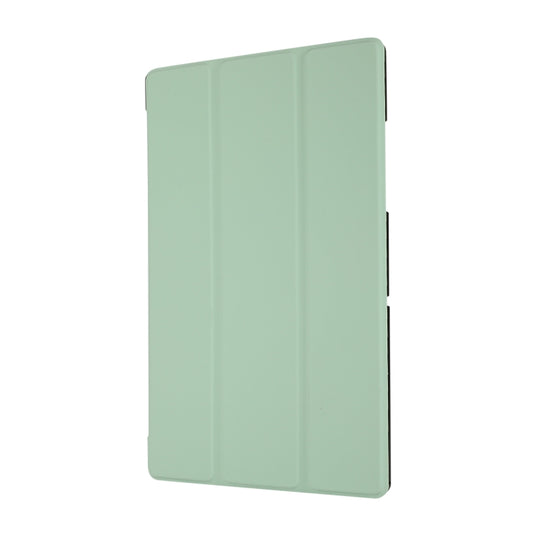 3-folding Skin Texture Horizontal Flip TPU + PU Leather Case with Holder For Samsung Galaxy Tab A7 10.4(2020) T500 / T505(Mint Green) - Other Galaxy Tab PC by buy2fix | Online Shopping UK | buy2fix