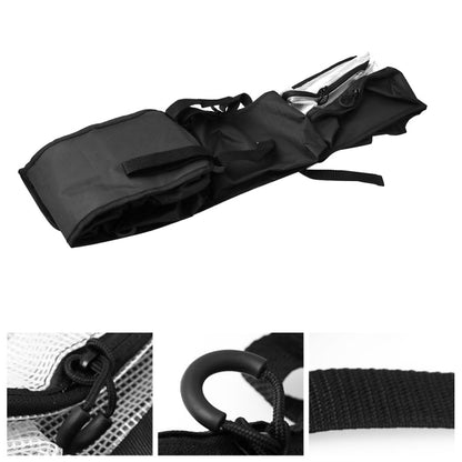 Car Roll Bar Storage Bag Organizer for Jeep Wrangler LJ TJ JK JL 1955-2020 by buy2fix