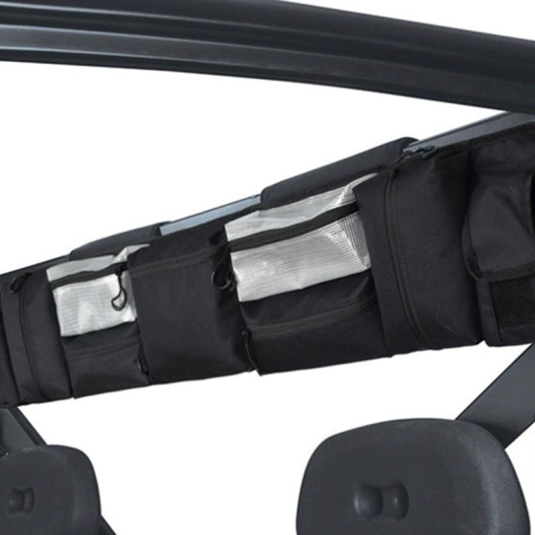 Car Roll Bar Storage Bag Organizer for Jeep Wrangler LJ TJ JK JL 1955-2020 by buy2fix