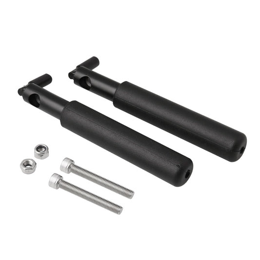 2PCS Car Foot Pegs Rests Pedal Foot Rest Kick Panel for Jeep Wrangler JK JKU JL 2007-2018 - Foot Pedal by buy2fix | Online Shopping UK | buy2fix