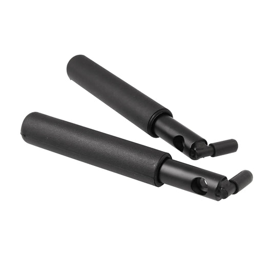 2PCS Car Foot Pegs Rests Pedal Foot Rest Kick Panel for Jeep Wrangler JK JKU JL 2007-2018 - Foot Pedal by buy2fix | Online Shopping UK | buy2fix