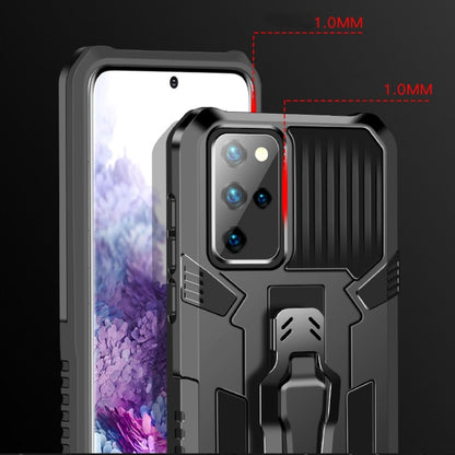 For vivo Y20 Machine Armor Warrior Shockproof PC + TPU Protective Case(Black) - vivo Cases by buy2fix | Online Shopping UK | buy2fix