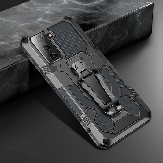 For Samsung Galaxy S21+ 5G Machine Armor Warrior Shockproof PC + TPU Protective Case(Space Gray) - Galaxy S21+ 5G Cases by buy2fix | Online Shopping UK | buy2fix