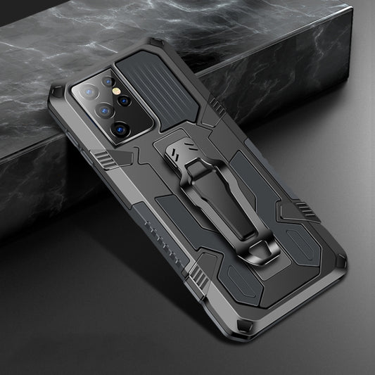 For Samsung Galaxy S21 Ultra 5G Machine Armor Warrior Shockproof PC + TPU Protective Case(Royal Blue) - Galaxy S21 Ultra 5G Cases by buy2fix | Online Shopping UK | buy2fix
