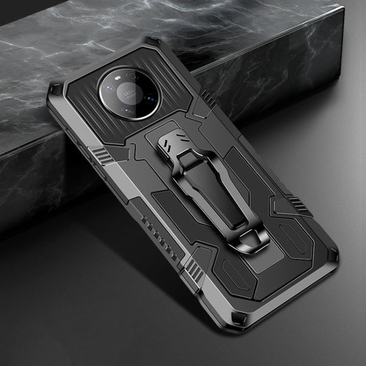 For Huawei Mate 40 Pro Machine Armor Warrior Shockproof PC + TPU Protective Case(Black) - Huawei Cases by buy2fix | Online Shopping UK | buy2fix