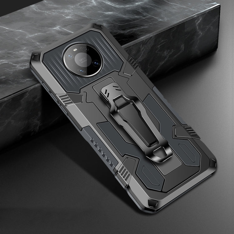 For Huawei Mate 40 Pro Machine Armor Warrior Shockproof PC + TPU Protective Case(Space Gray) - Huawei Cases by buy2fix | Online Shopping UK | buy2fix