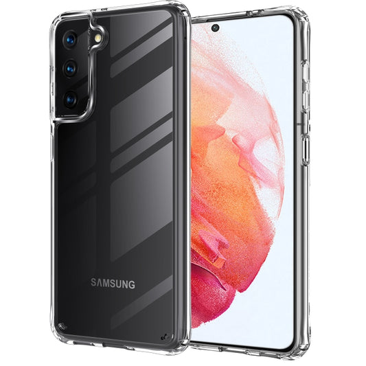 For Samsung Galaxy S21 5G Shockproof Thickening Acrylic Protective Case(Transparent) - Galaxy S21 5G Cases by buy2fix | Online Shopping UK | buy2fix