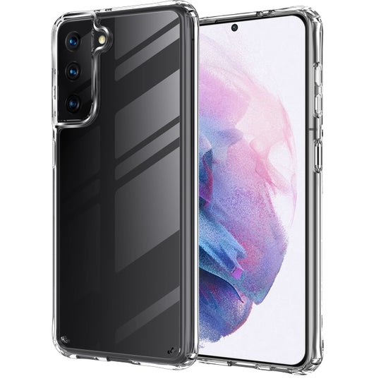 For Samsung Galaxy S21+ 5G Shockproof Thickening Acrylic Protective Case(Transparent)